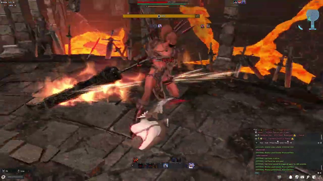 Vindictus Hurk Hero+ Jarnir Solo Blood Rampage new skill