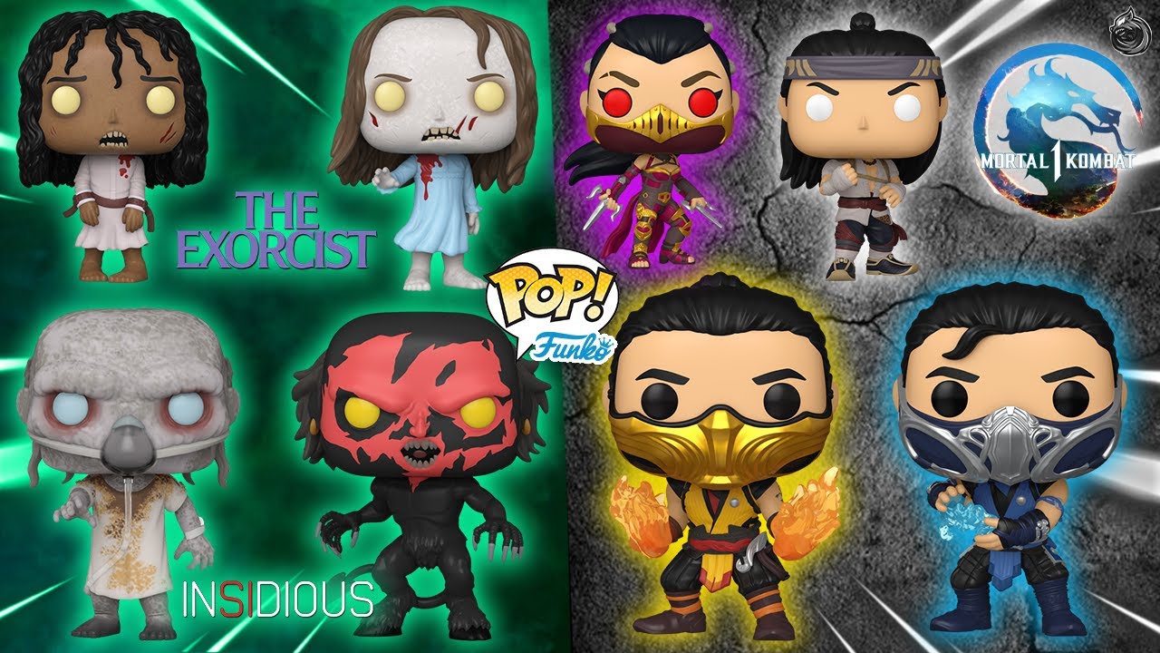 Exciting New Funko Pops: Mortal Kombat, The Exorcist, Insidious (COMING SOON!)