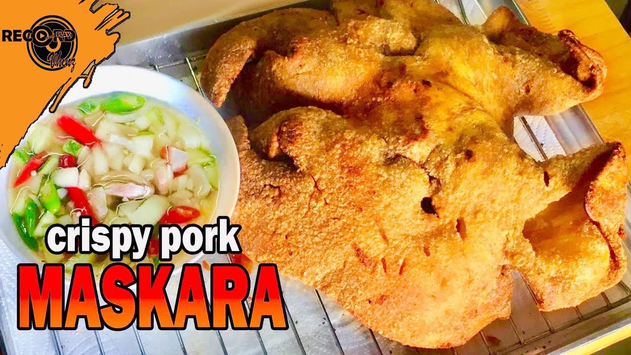 Secreto ng malutong na Maskara ng baboy | Pork Crispy maskara | MALUTONG at MALAMBOT na masakara