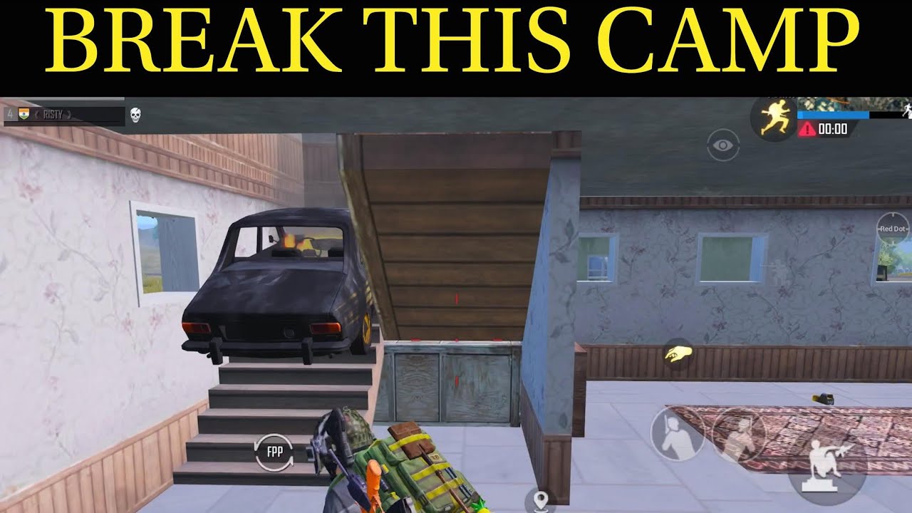 HOW TO BREAK SQUAD HOUSE CAMP 😎 | someone is gamer | pubg mobile |