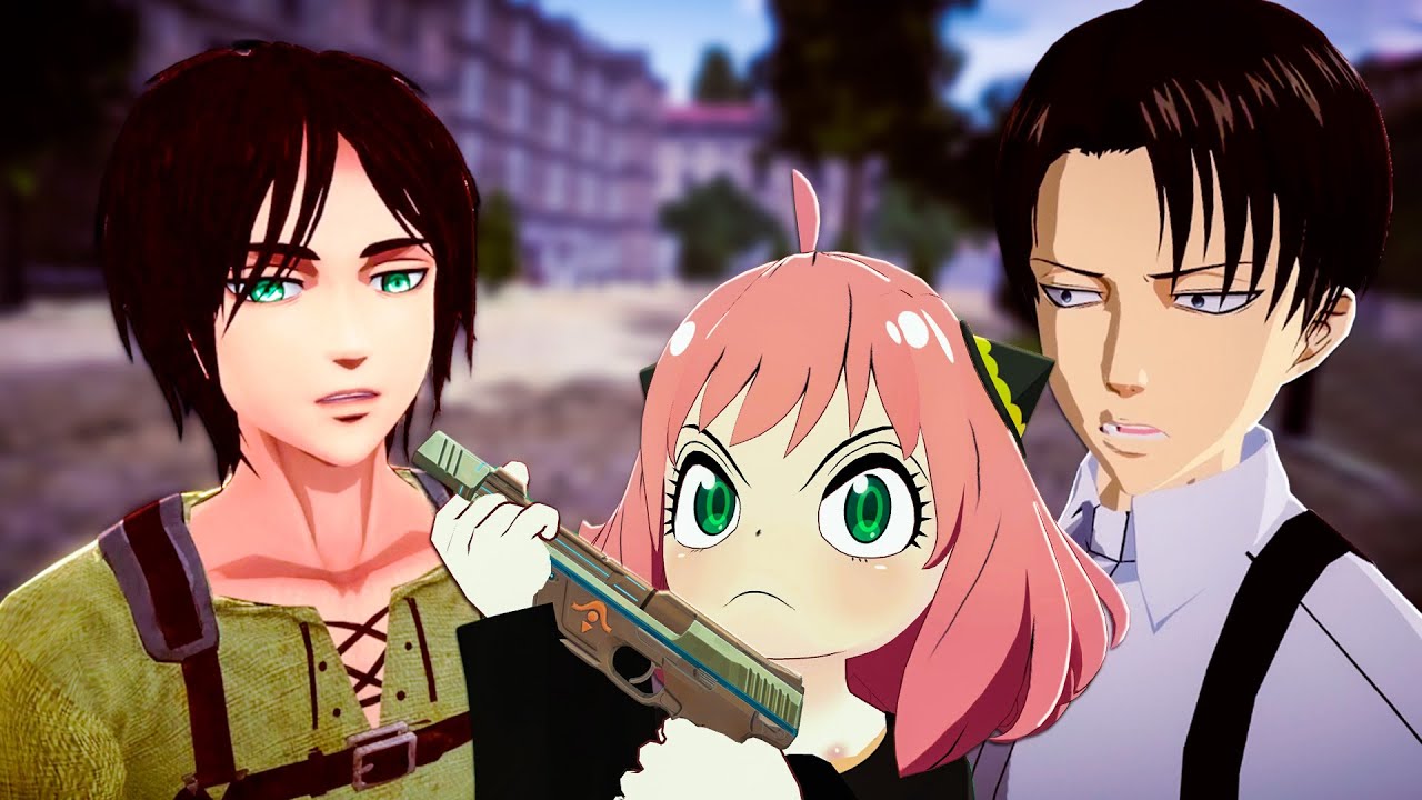 Capitão Levi Ensina Anya a Como Enfrentar um Titã no AOT VR