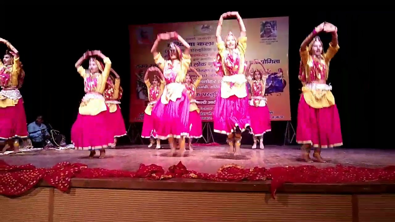 Top haryanvi folk dance performance  MERA DAMAN SIMA DE HO NANDI K VEERA....