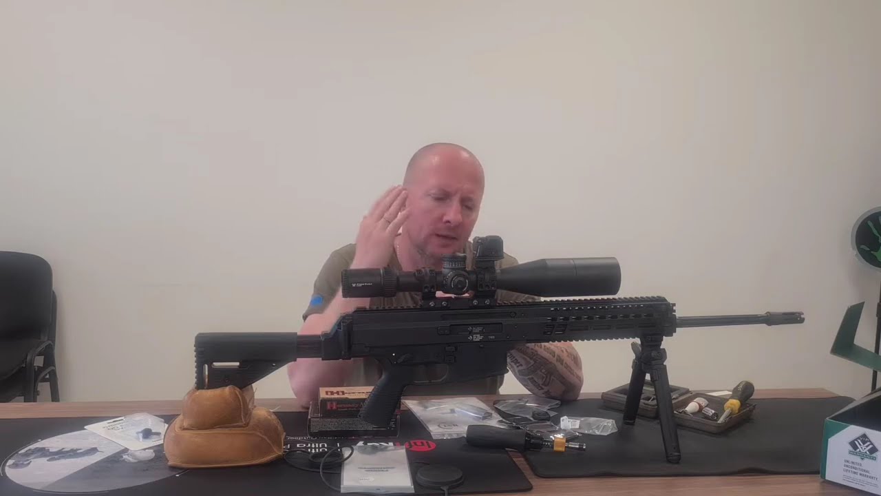 BRUGGER & THOMET APC 308, stavba, recenze, z&aacute;běh hlavně.Construction, review, barrel run-in.