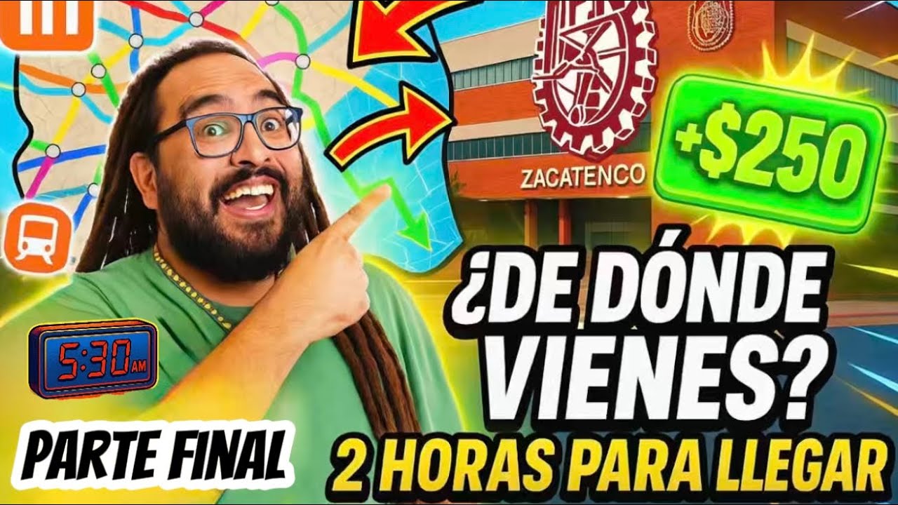 Le Llenamos su tarjeta del metro 💵 a ESTUDIANTES MADRUGADORES del IPN Zacatenco 📚😴🇲🇽