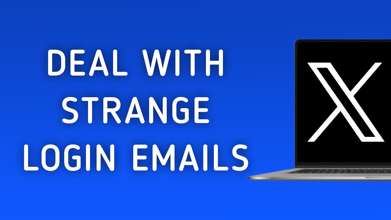 How To Deal With Strange Login Emails On X (Twitter) On PC