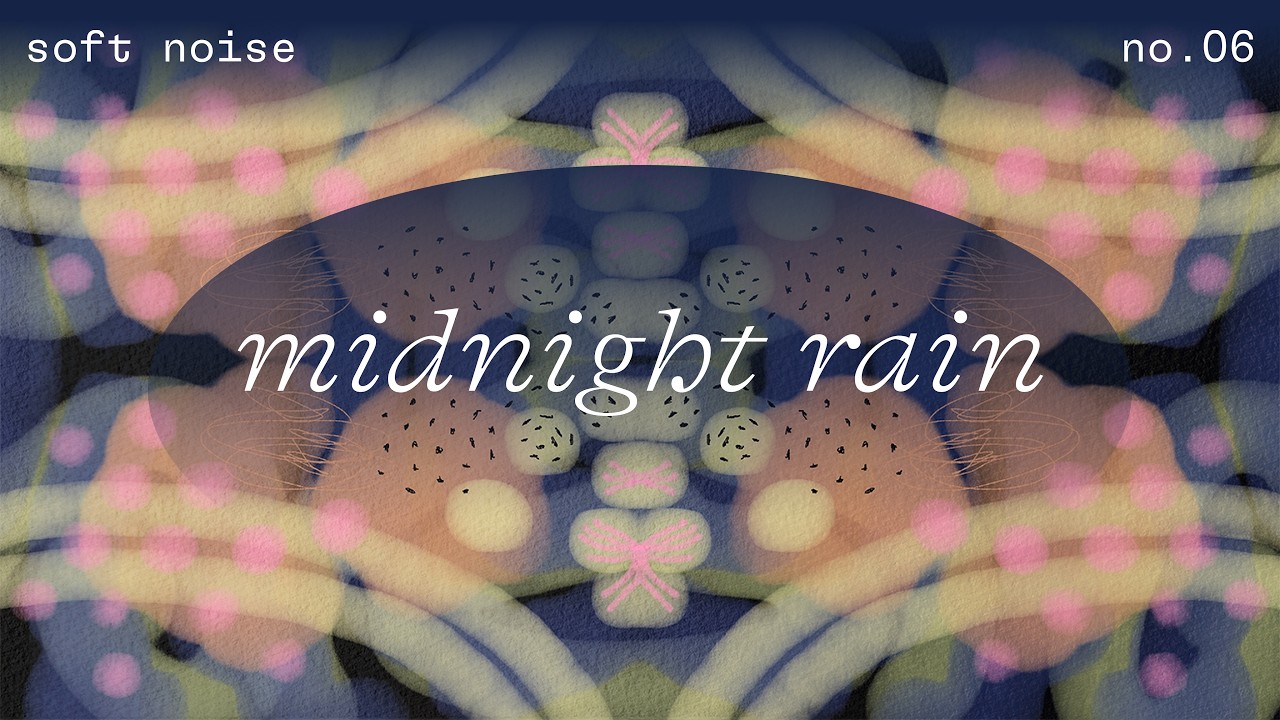 Midnight Rain — Deep Sleep Ambient | Rain and Thunder Sounds ⛈️ 🌙