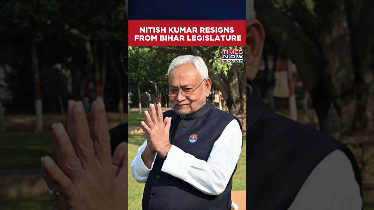 Nitish Kumar Resigns From Bihar Legislature Weeks After Election To Rajya Sabha #shorts
