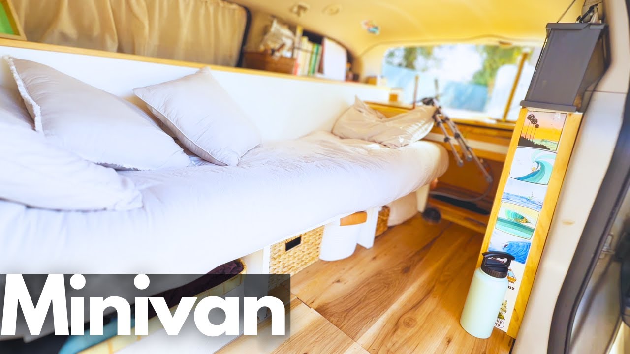 My Stealth Surf Van Setup | Tiny, Hidden, Functional