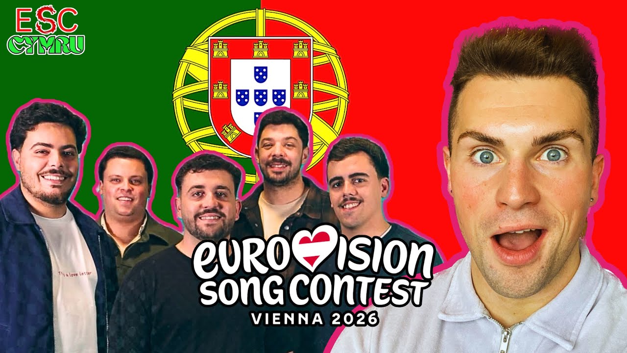 ПОРТУГАЛИЯ ЕВРОВИДЕНИЕ 2026 BANDIDOS DO CANTE - «ROSA» | КРИС РЕАГИРУЕТ