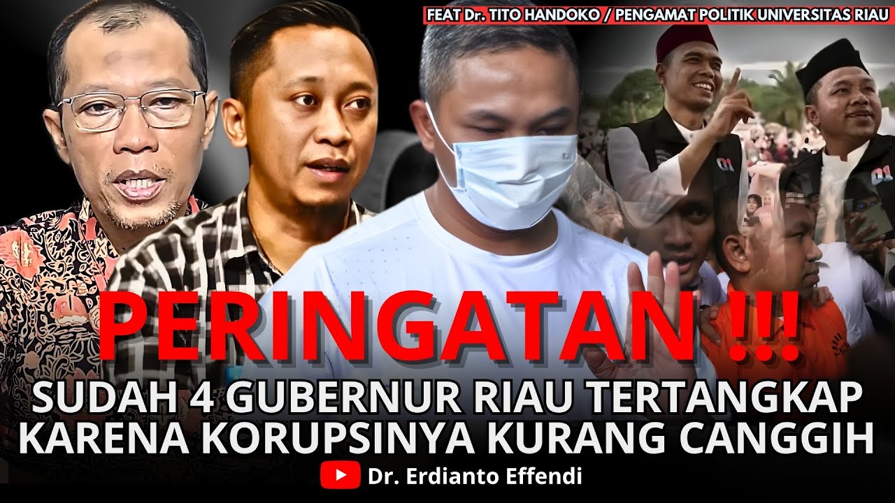 CARA K0RUPS1 MASIH KONVENSIONAL !! SUDAH 4 GUBERNUR RIAU TERSANDUNG KASUS K0RUPS1