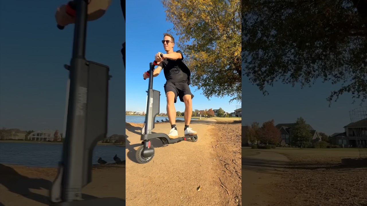 World's SMALLEST electric scooter?! 🛴