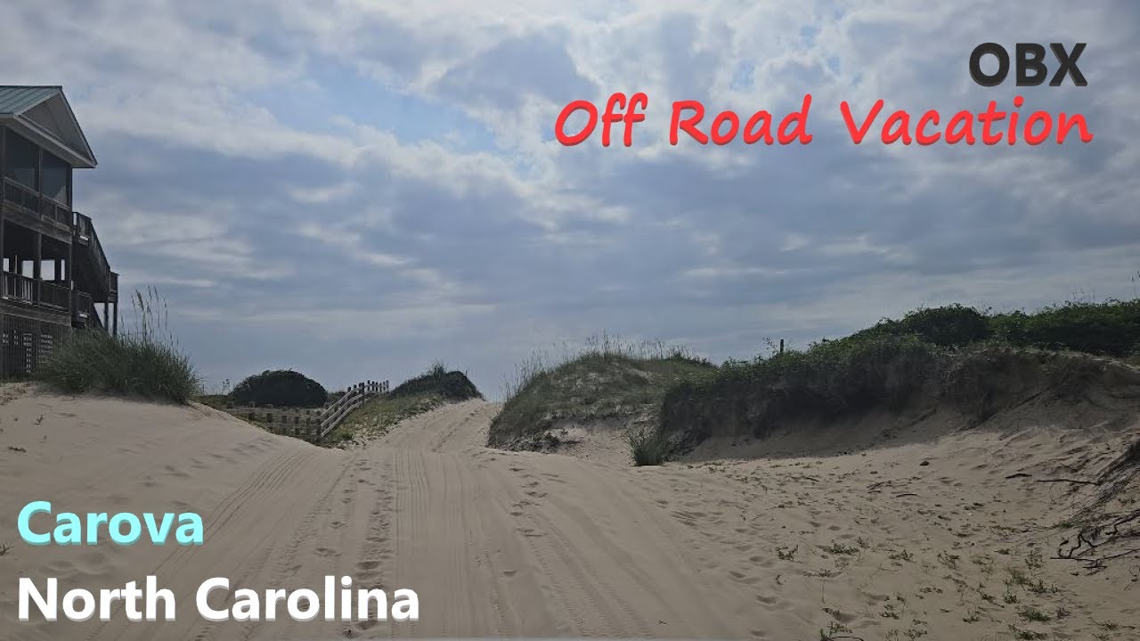 Carova North Carolina Outer Banks  -  Off Road Beach Vacation Vlog