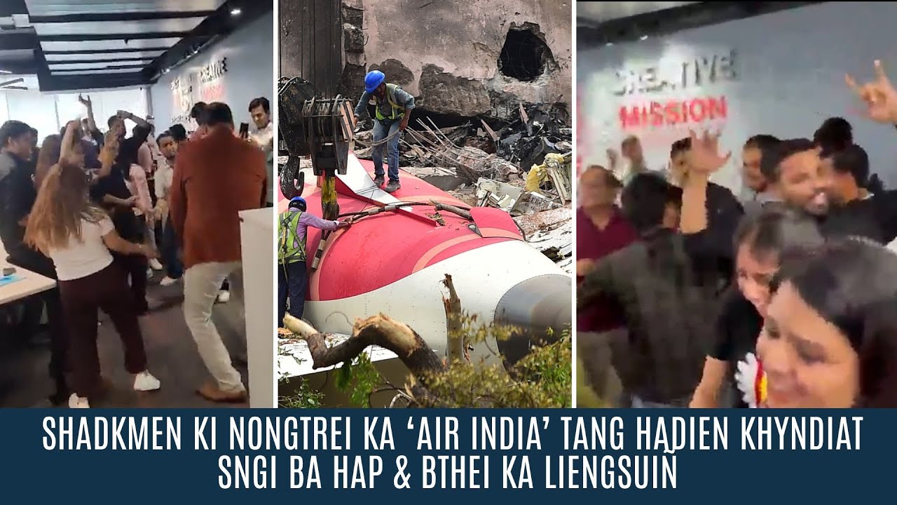 SHADKMEN KI NONGTREI KA ‘AIR INDIA’ TANG HADIEN KHYNDIAT SNGI BA HAP & BTHEI KA LIENGSUIÑ