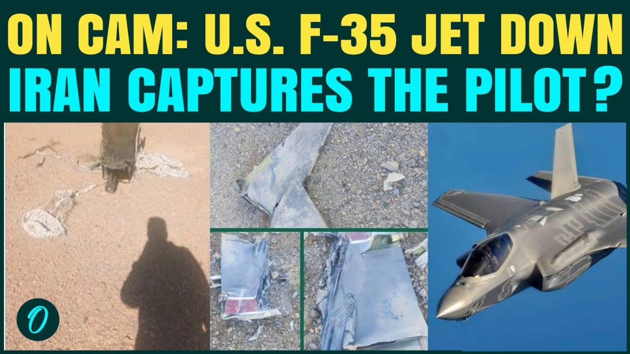Американский пилот F-35 захвачен Ираном. СРОЧНО: Иран уничтожил американский самолет в воздухе и ...