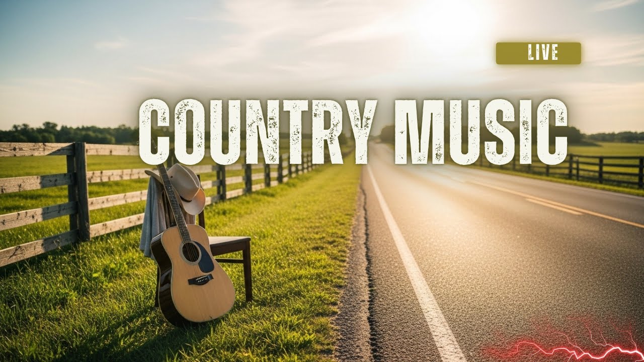 🎸 Classic Country Instrumental LIVE | Relaxing Country Music for Work & Focus