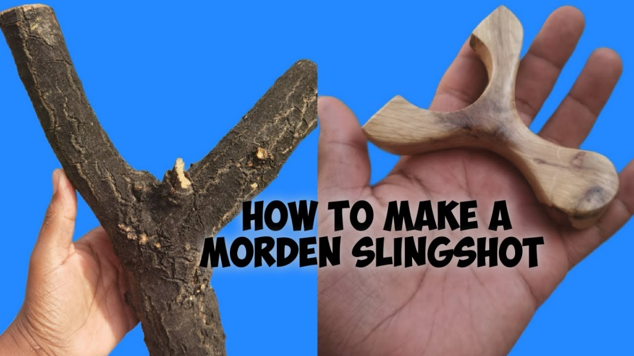 how to make a beautiful and powerful slingshot