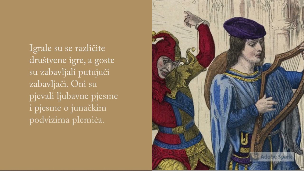 ŽIVOT U DVORCU SREDNJEG VIJEKA