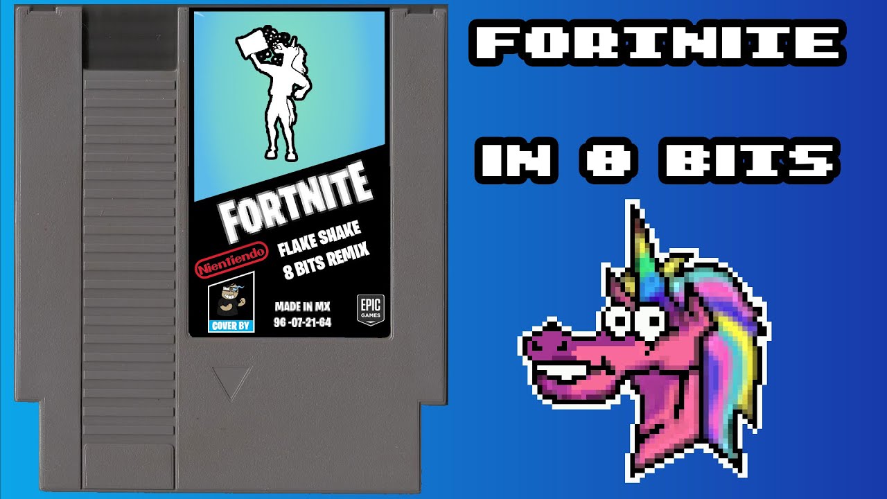 Fortnite - Fabio Sparkleman/Flake Shake emote (8 bits)
