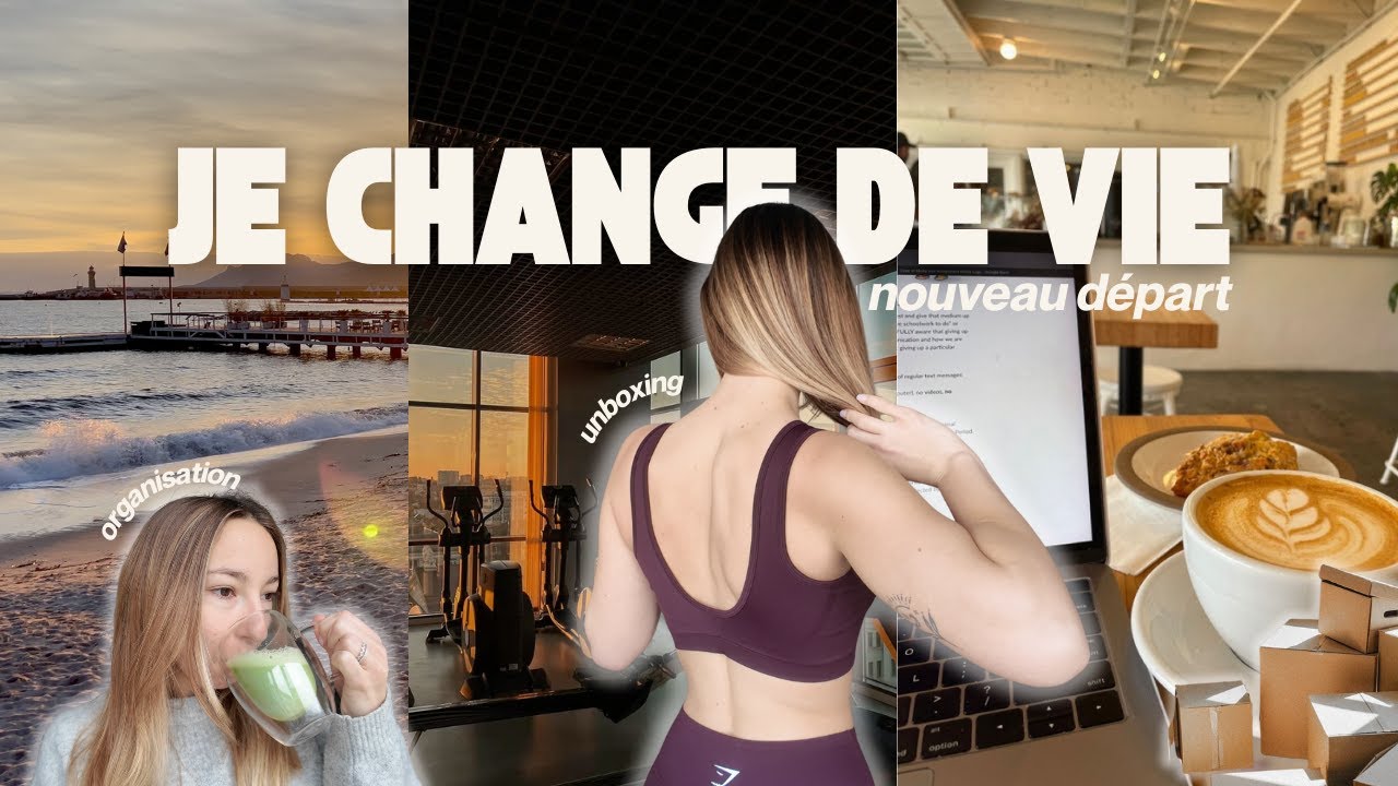 Arrêter de SUBIR, commencer à CHOISIR : Déménagement, unboxing Gymshark & selfcare
