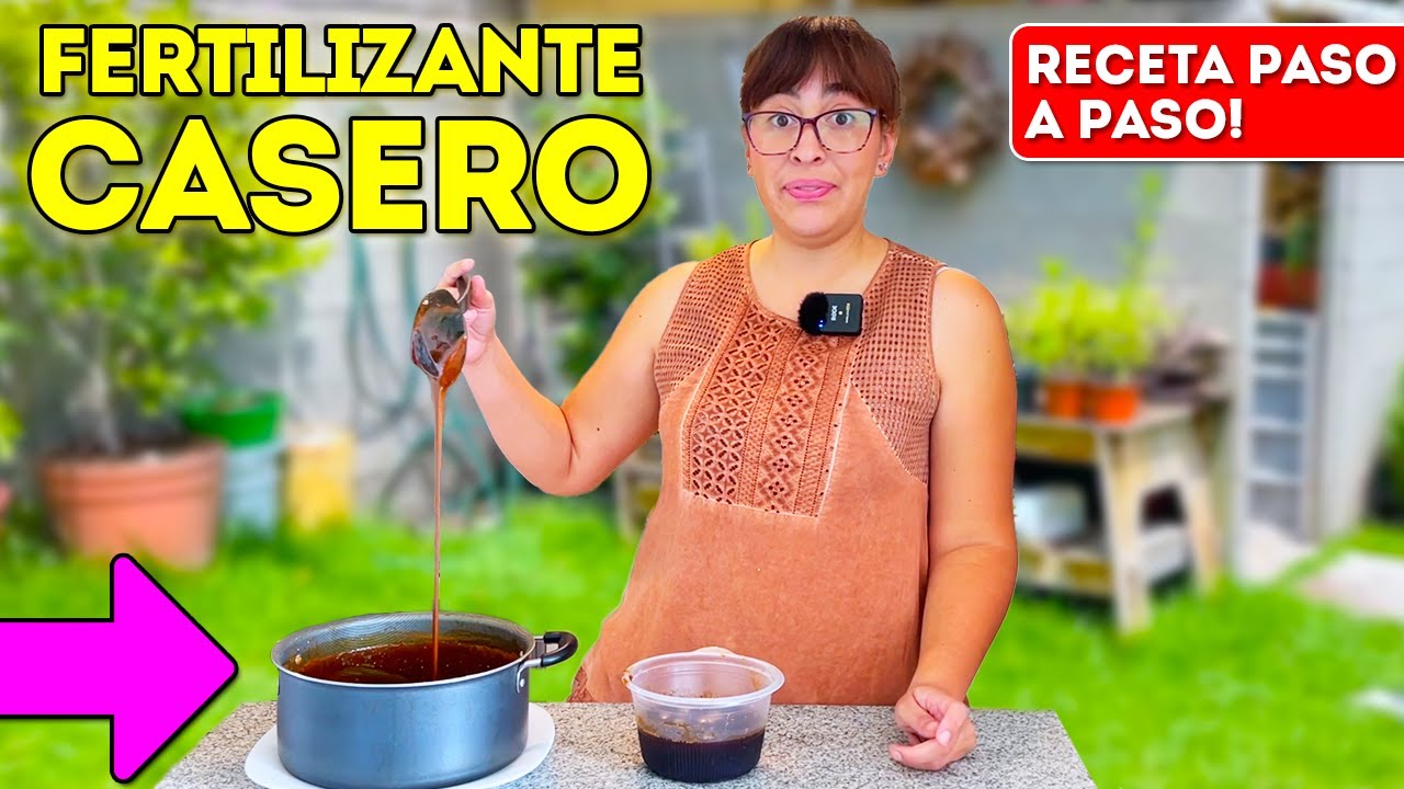 🌻 COMO HACER MELAZA DE CAÑA para tus Plantas 🥬 1 Solo Ingrediente!