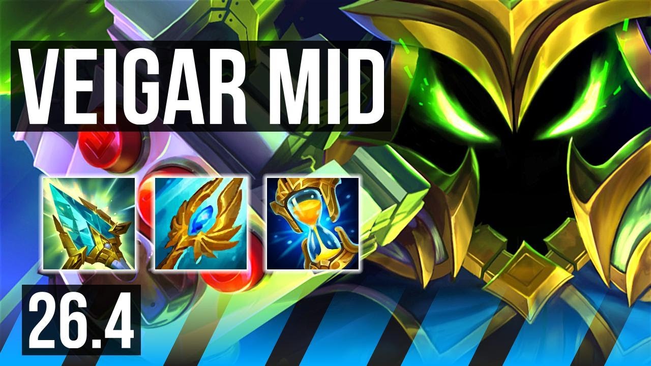 VEIGAR vs YONE (MID) | 54K damage | EUW Master | 26.4
