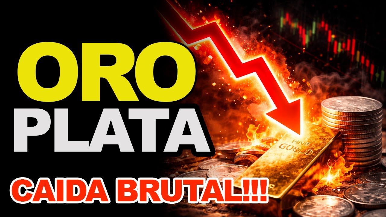 La ca&iacute;da brutal del ORO y la PLATA:  FOMO, codicia y la trampa del mercado