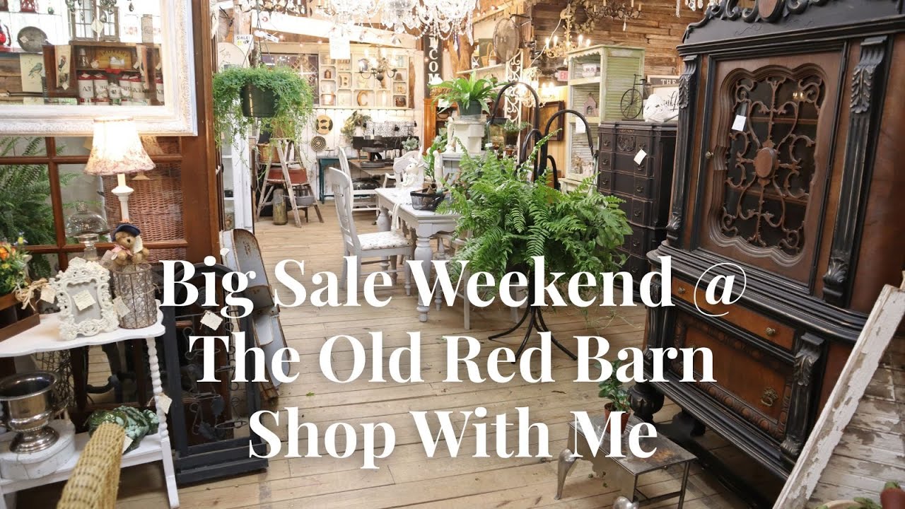 Shop With Me Vintage & Antiques Store Wide Sale @ The Old Red Barn in Geneva, FL