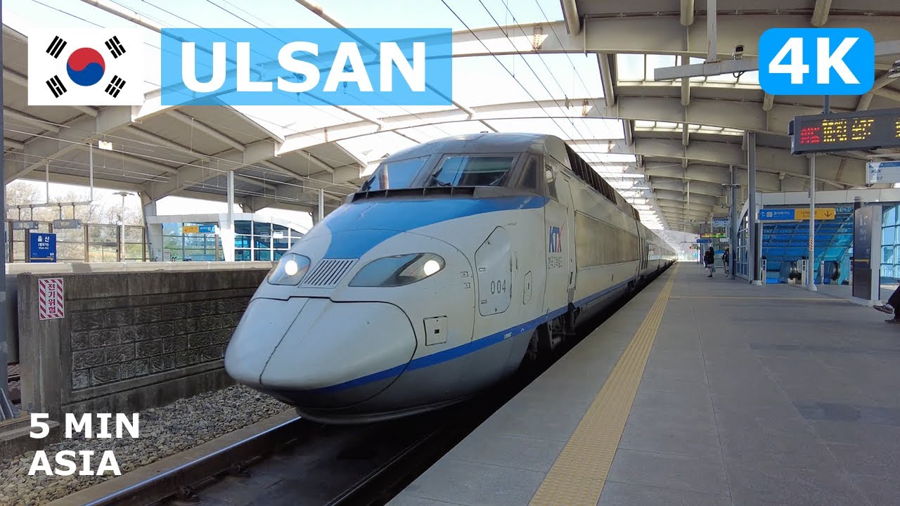 🇰🇷 South Korea - Ulsan: 5 Minutes Walking Tour - 4K
