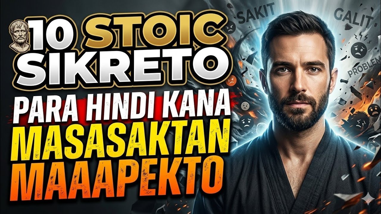 10 sikreto Ng stoic para walang makakaapekto SA iyo/Hindi kana masasaktan 