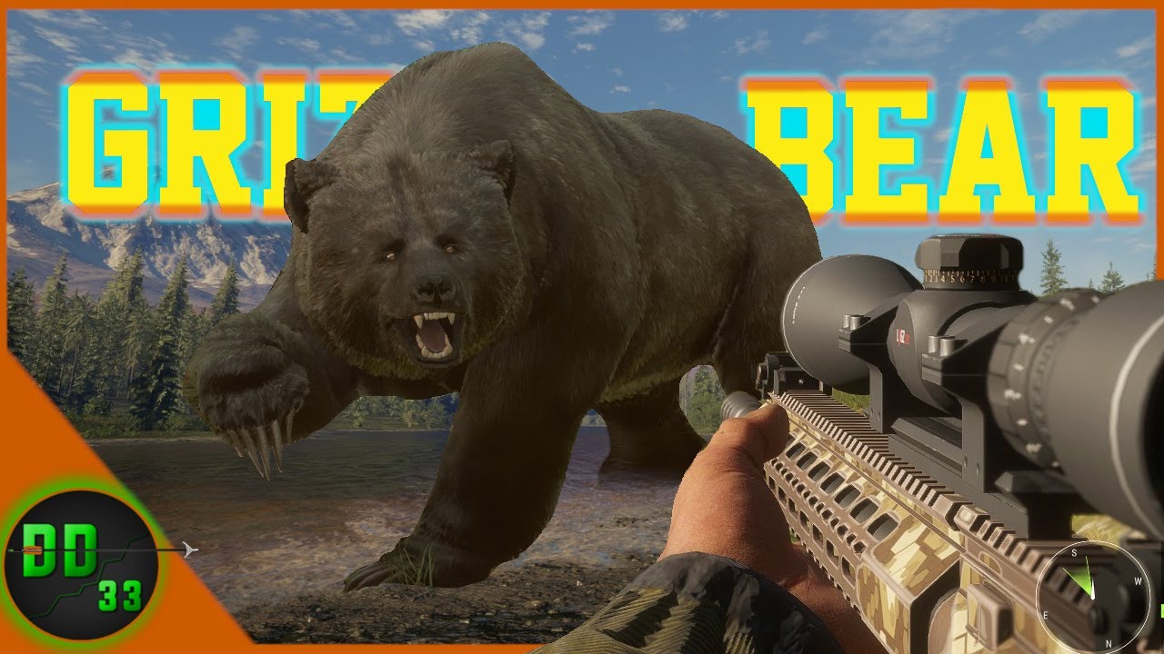 The Power OF The AR-308 on GRIZZLY BEAR! Call Of The Wild