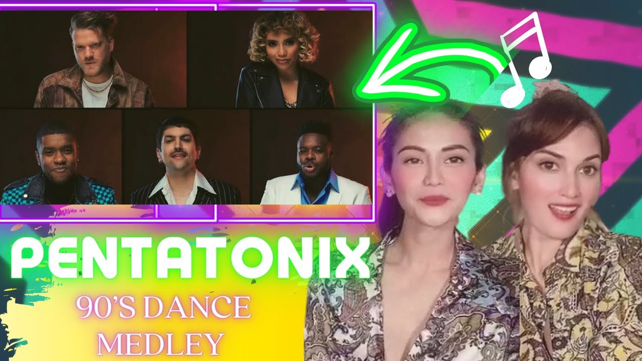 Первая реакция на PENTATONIX || «Танцевальное попурри из 90-х» | Ещё одна отличная группа!!! 🎶🎶🎵