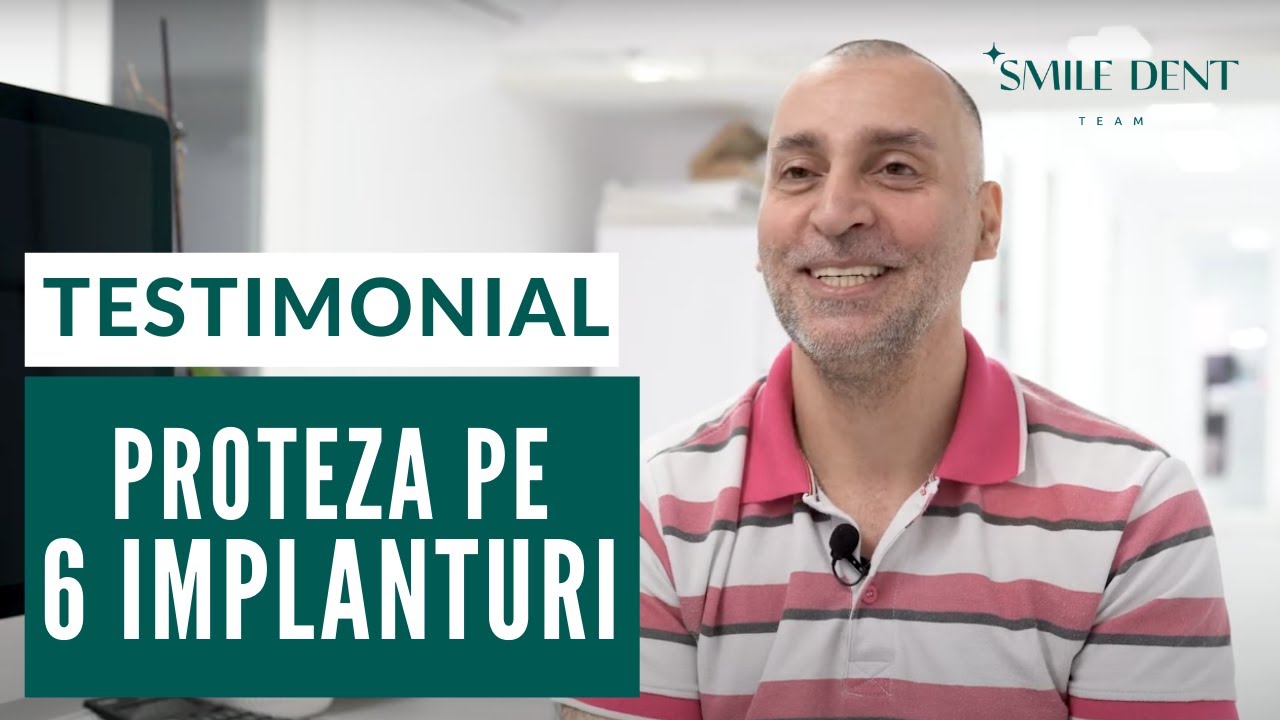 Proteză Dentară pe 6 Implanturi | Dl. Anton - Smile Dent Team România RO