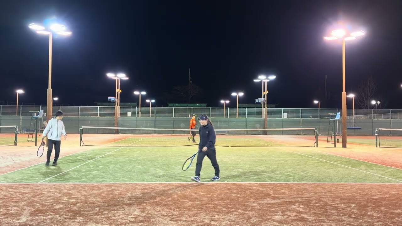 極寒テニス❷ おやすみーる
