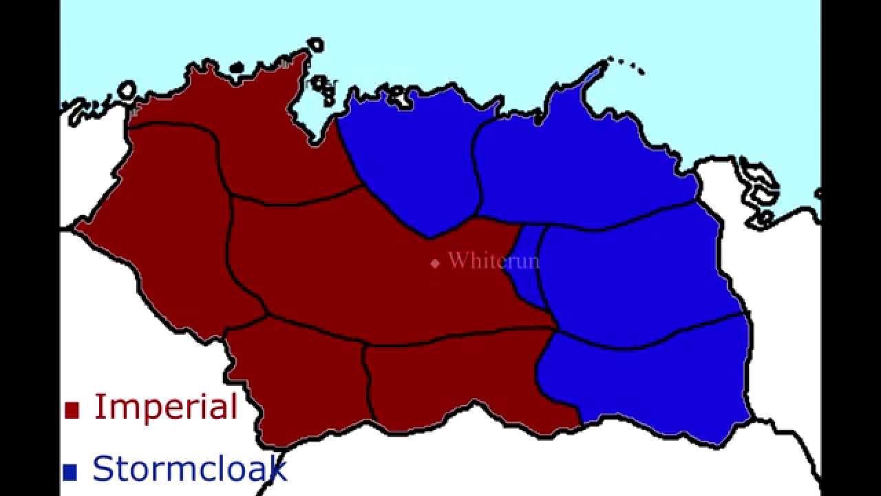 Skyrim Stormcloak Rebellion (Stormcloak win)