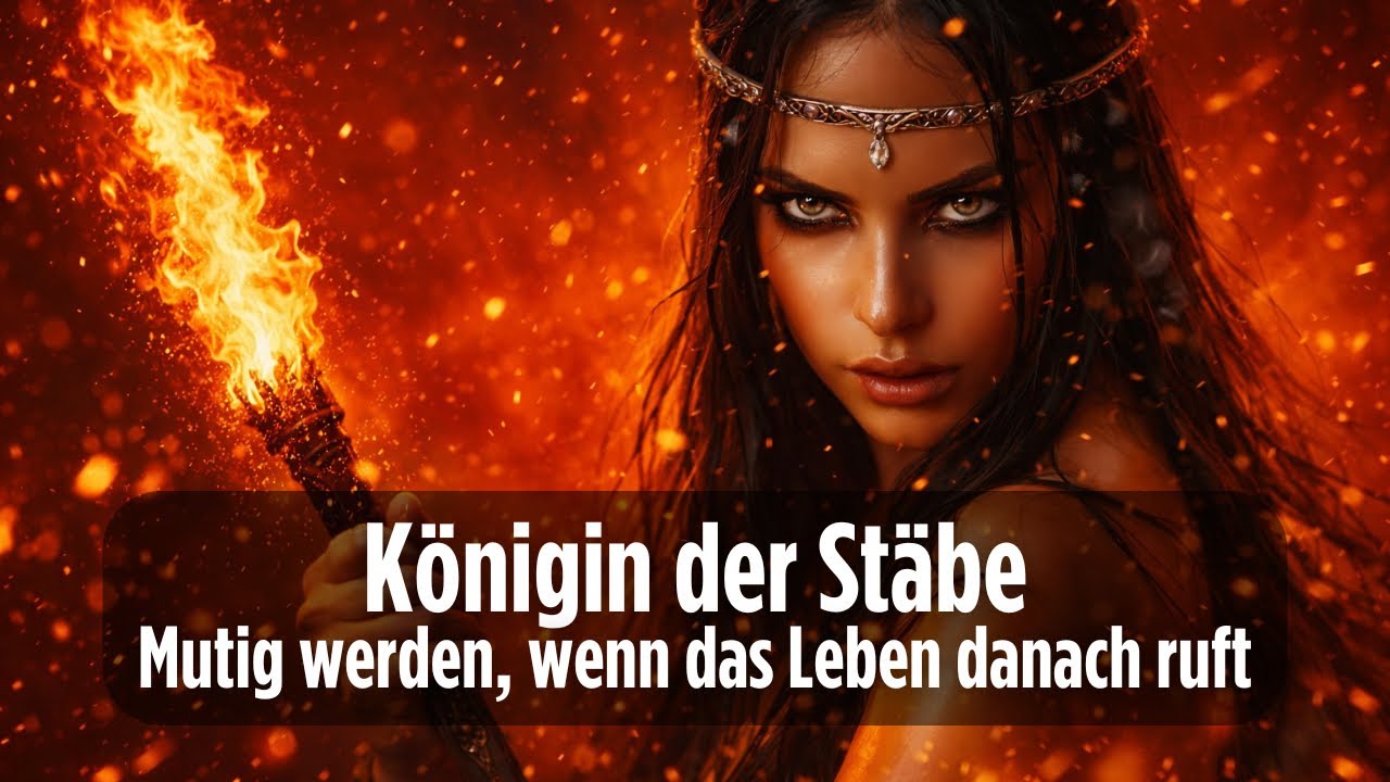 Mutig werden, wenn das Leben danach ruft 🔥 K&Ouml;NIGIN DER ST&Auml;BE | Januar 2026 #tarot #orakel
