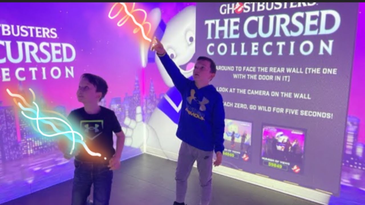Ghostbusters Gamebox Experience, Ghostbuster Frozen Empire 4DX Experience, Frozen Hook and Ladder 8.