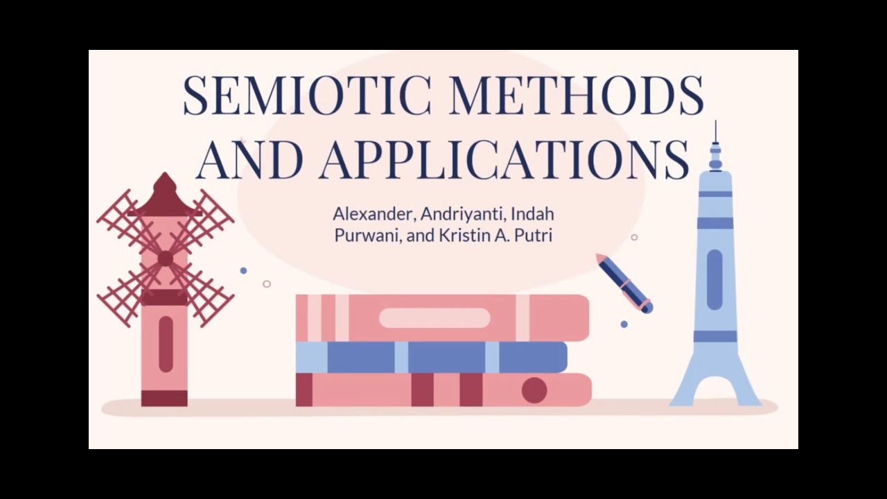 Semiotic Methods and Applications
