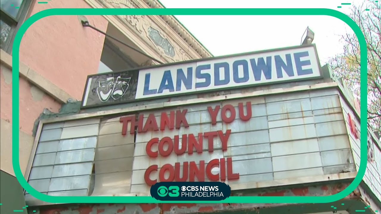 A nearly 100-year-old Delco theater is getting a major makeover