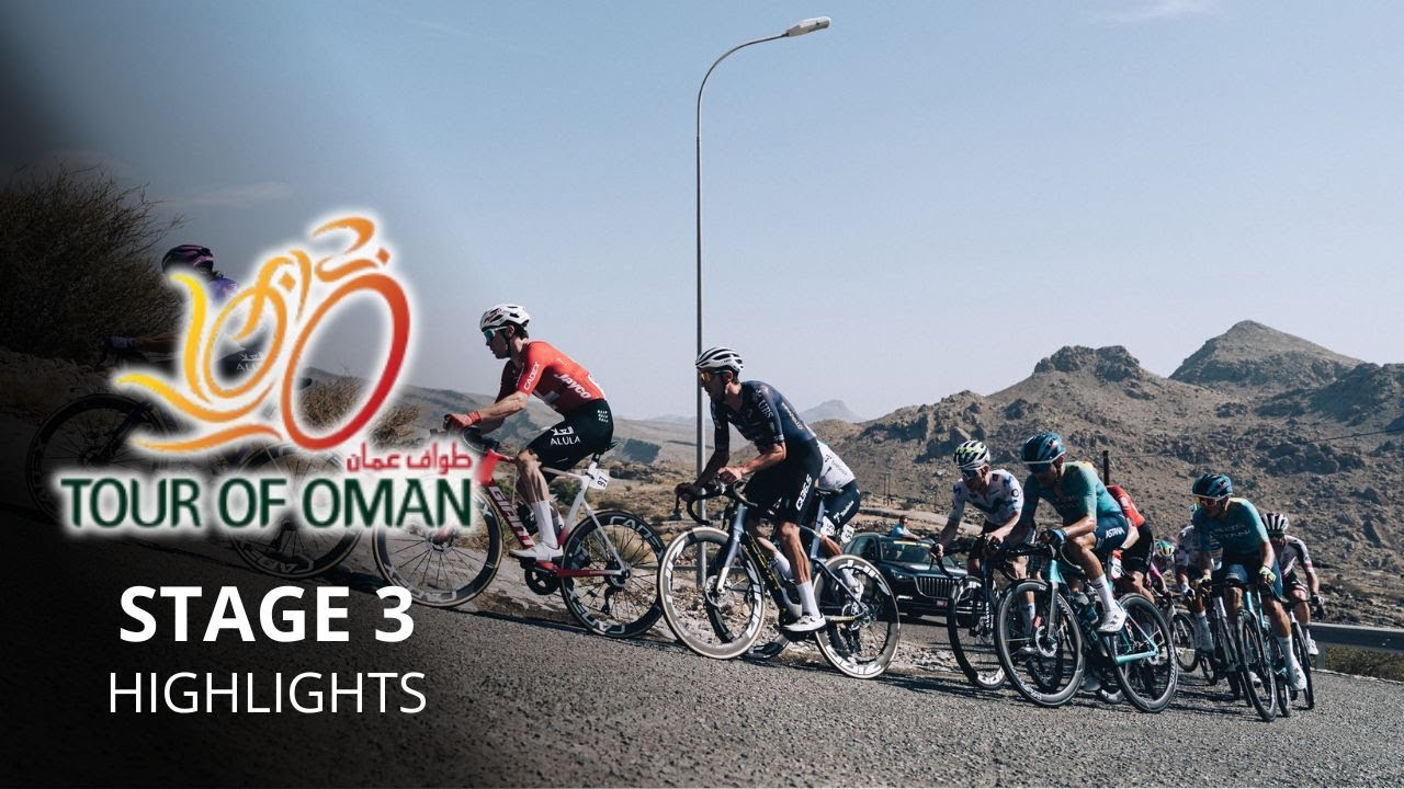 Tour of Oman 2026 - Stage 3 Highlights - Crashes disrupt the summit finish at Eastern Mountain