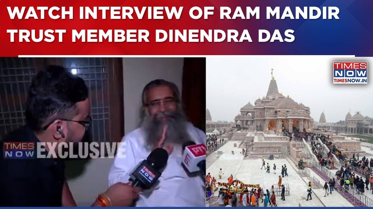 Ram Mandir Trust Member Dinendra Das Says 'We Have Shown Gold & Silver Ornaments, They Are All Safe'