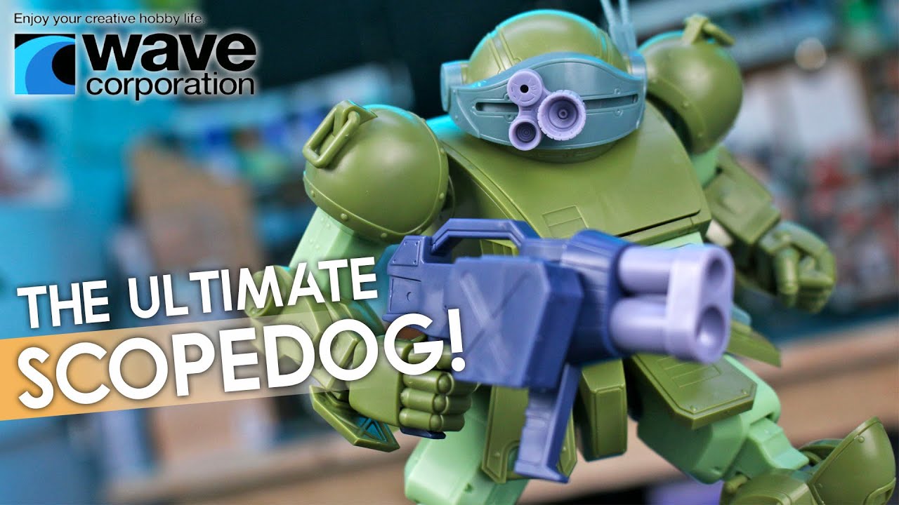 1/24 Scopedog - Wave Armored Trooper Votoms UNBOXING and Review!
