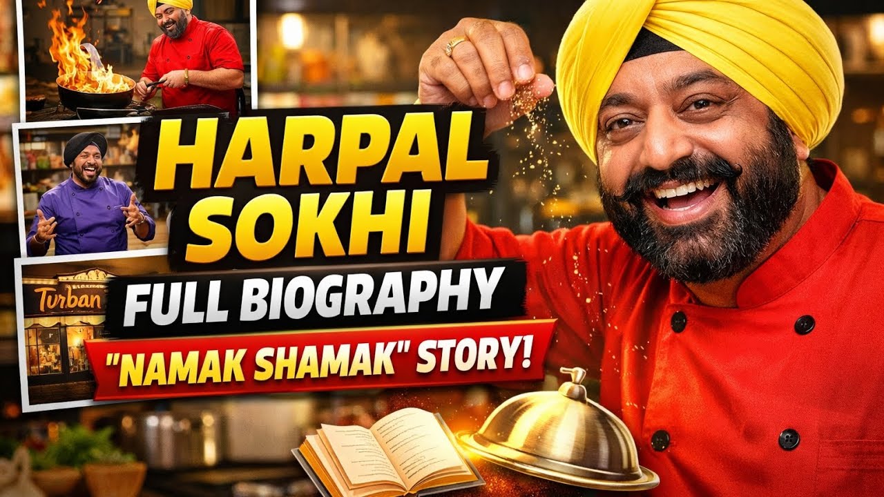 Harpal Sokhi Biography | The Man Behind “Namak Shamak” 👨‍🍳