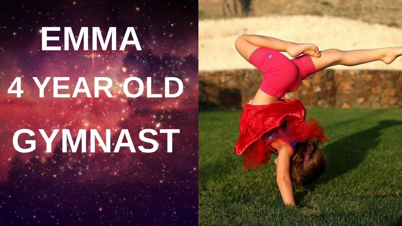 Emma an amazing 4 year old gymnast!!!