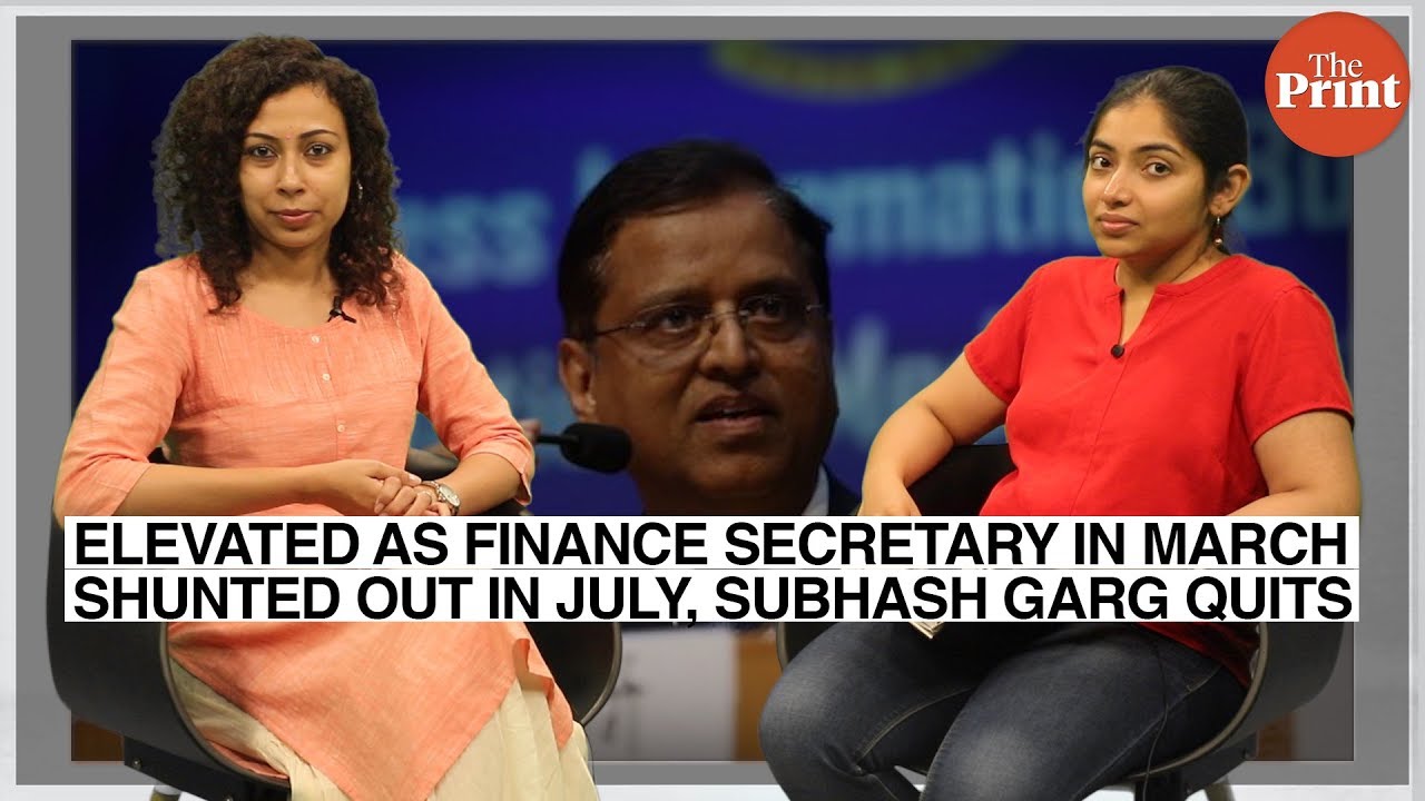 Elevated as finance secretary in March, shunted out in July, Subhash Garg quits
