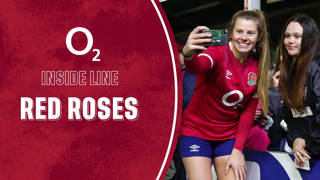 Meet England fly half Zoe Harrison 🌹 O2 Inside Line | Red Roses
