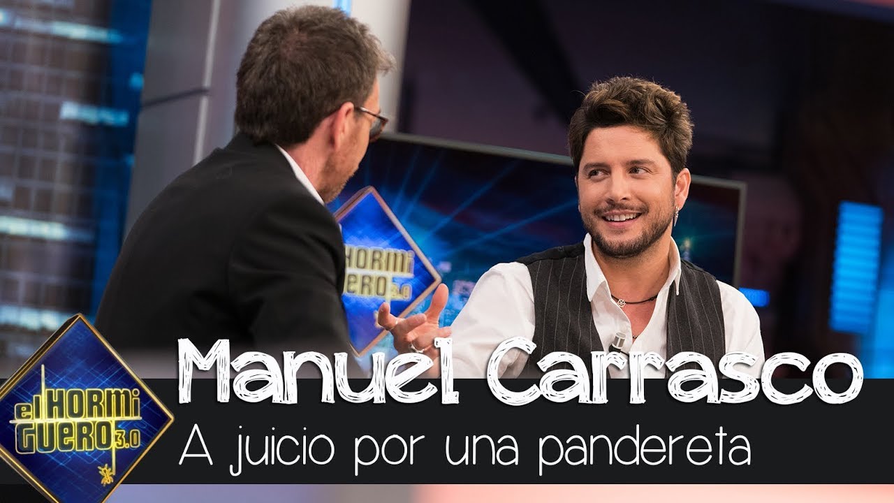 Manuel Carrasco cuenta su anécdota con una pandereta por la que fue a juicio - El Hormiguero 3.0