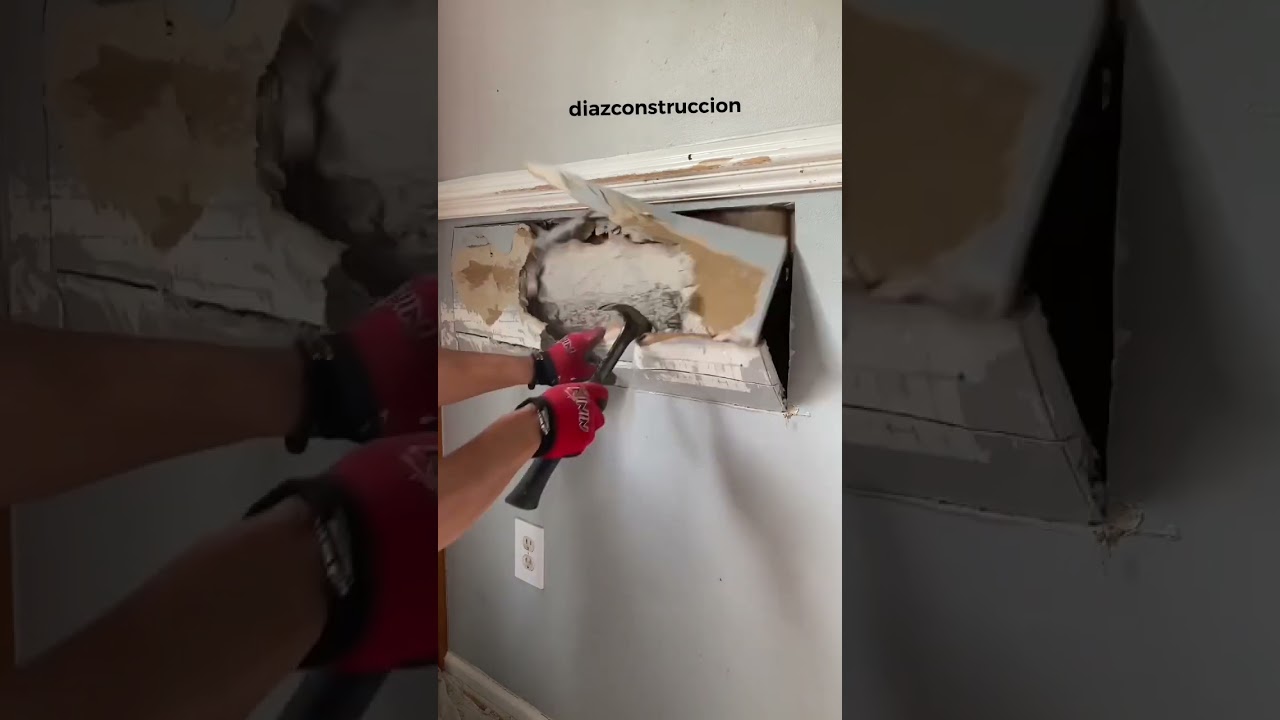 Repair drywall quick and easy