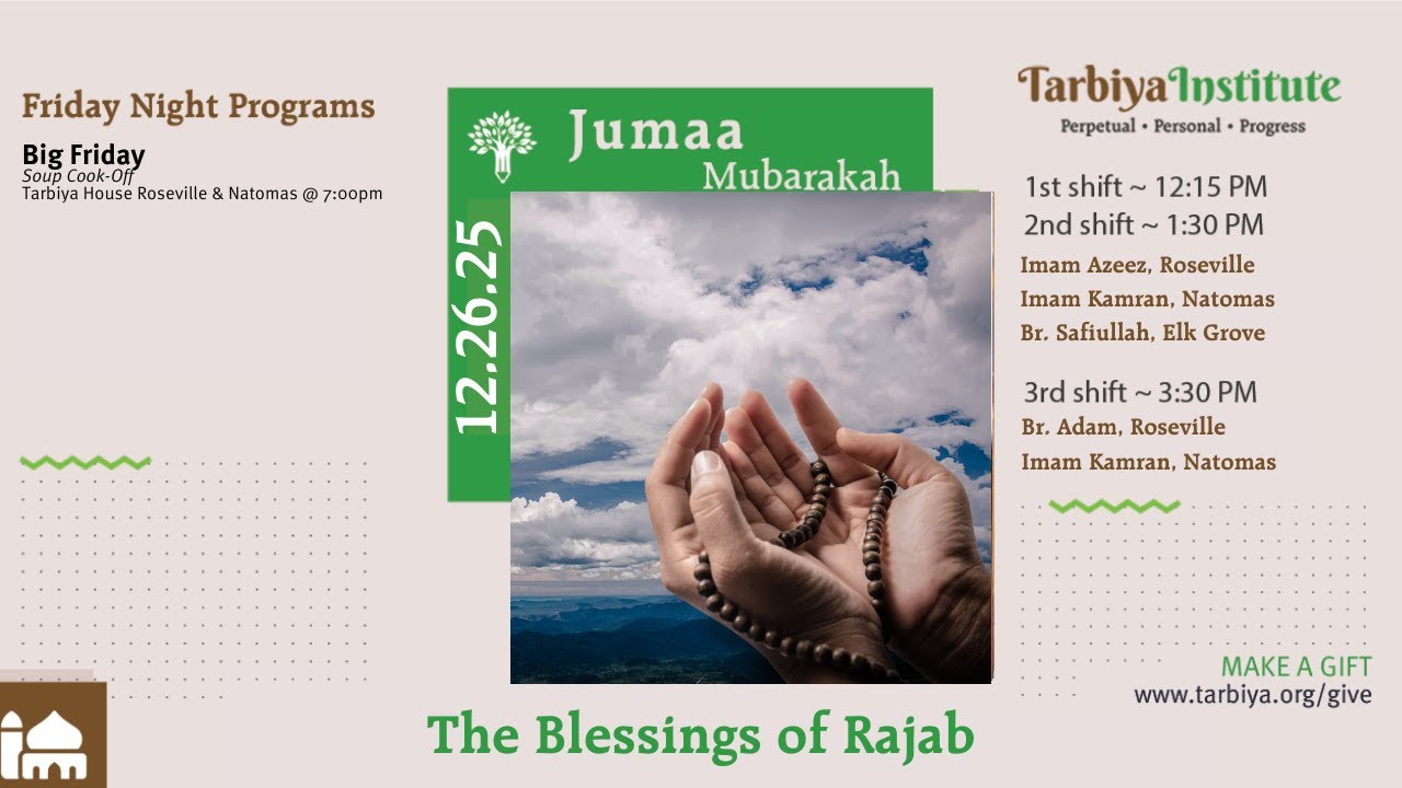 The Blessings of Rajab