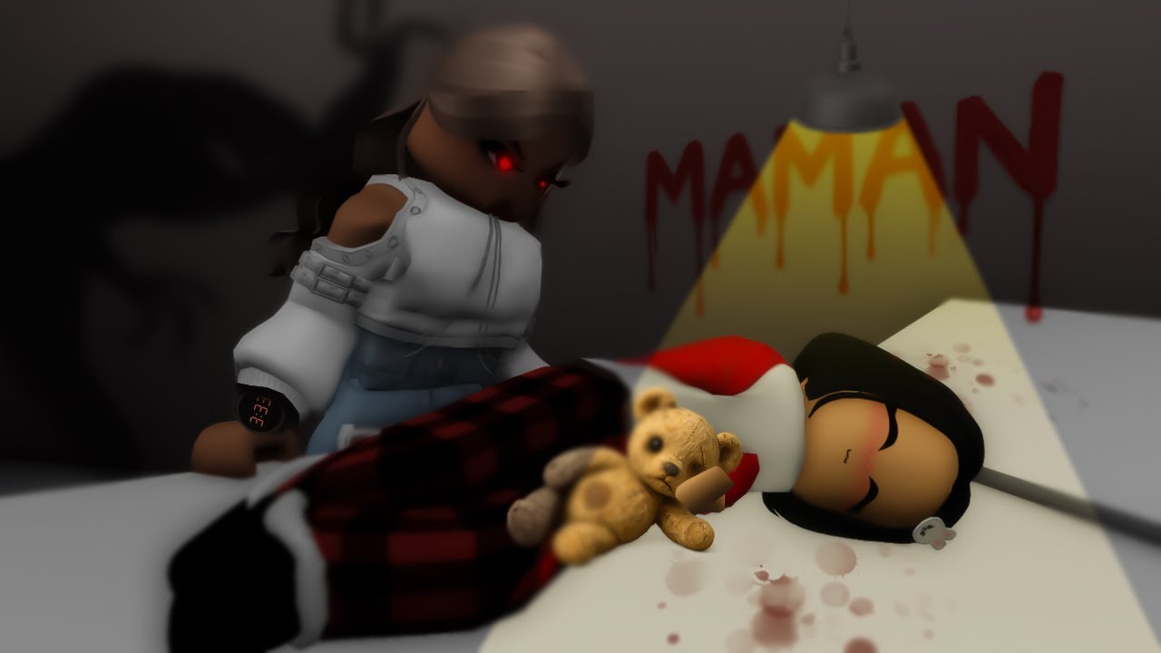 MAMAN... 💀 SUR BROOKHAVEN 🏡 RP ! Horror movie