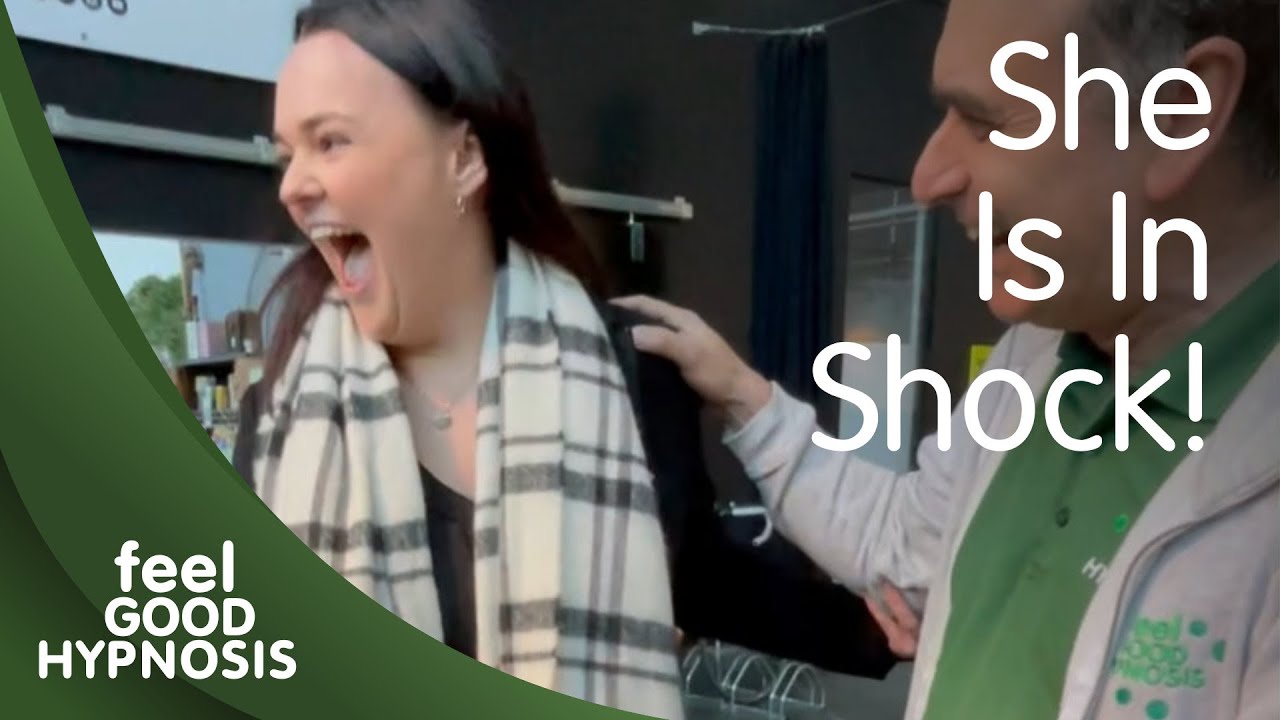Rachel is in shock as she gets hypnotised | full set at Small Business Saturday visit to Belfast
